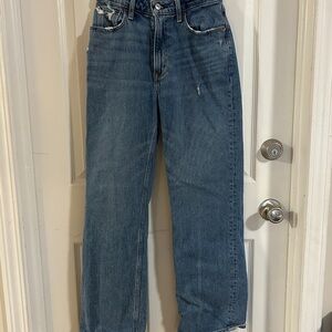 Abercrombie & Fitch Straight Leg Blue Jeans
